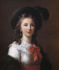 Self Portrait of Elizabeth Vigee-LeBrun